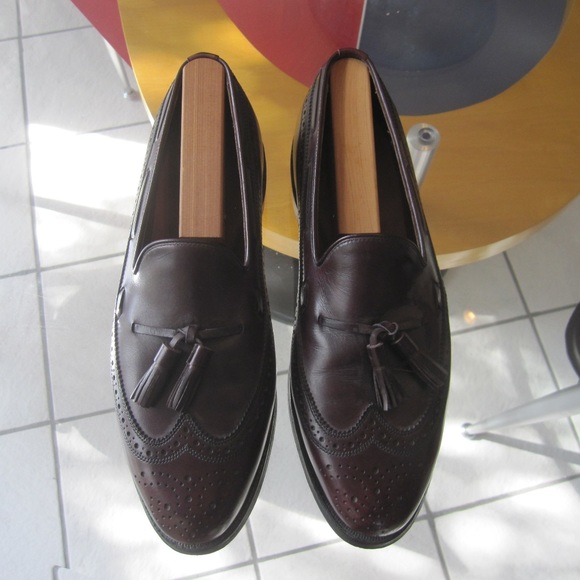Allen Edmonds Manchester Tassel Loafer Size 8 D - Picture 2 of 5